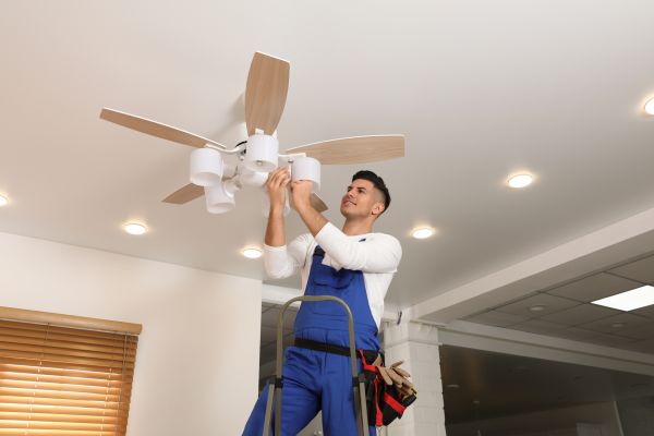 Ceiling Fan Bulb Replacement in Modesto